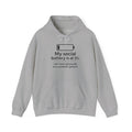 My Social Battery Hoodie — Funny Introvert Sweatshirt